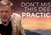 A Spiritual Practice | Eckhart Tolle