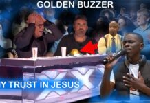 When you sing for God…